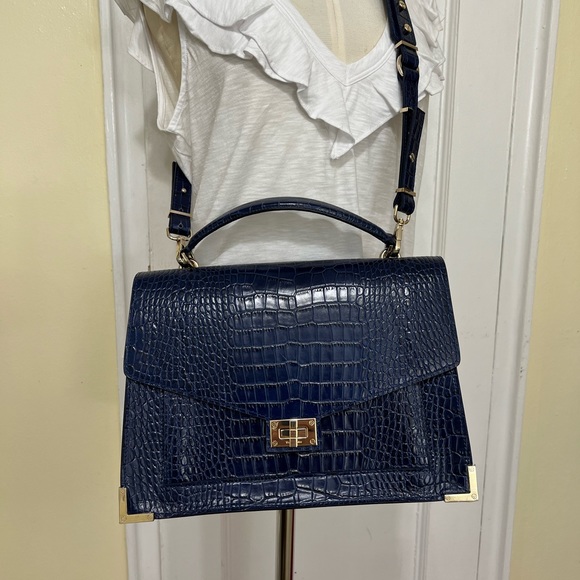 The Kooples MAXI Crocodile-effect Emily Bag - Picture 12 of 16